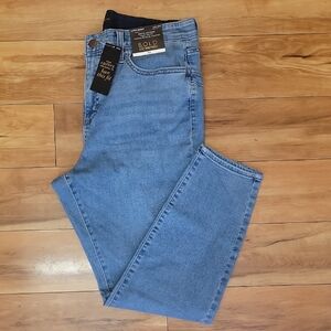 BOLD Elements Size 14short High Rise Curve Skinny Womens Jeans Stretch Waistband